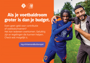 FC Eindhoven AV helpt kinderen met geldzorgen via Niemand Buitenspel