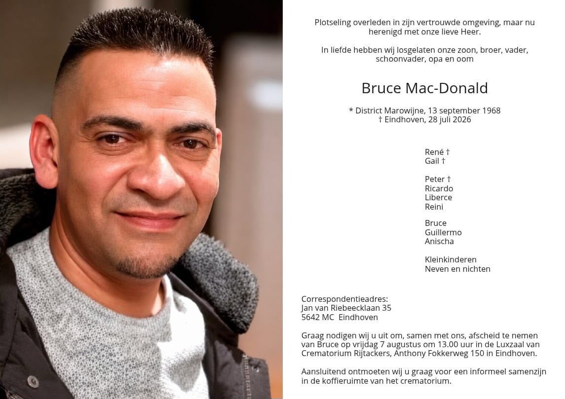 In Memoriam: Bruce Mac-Donald