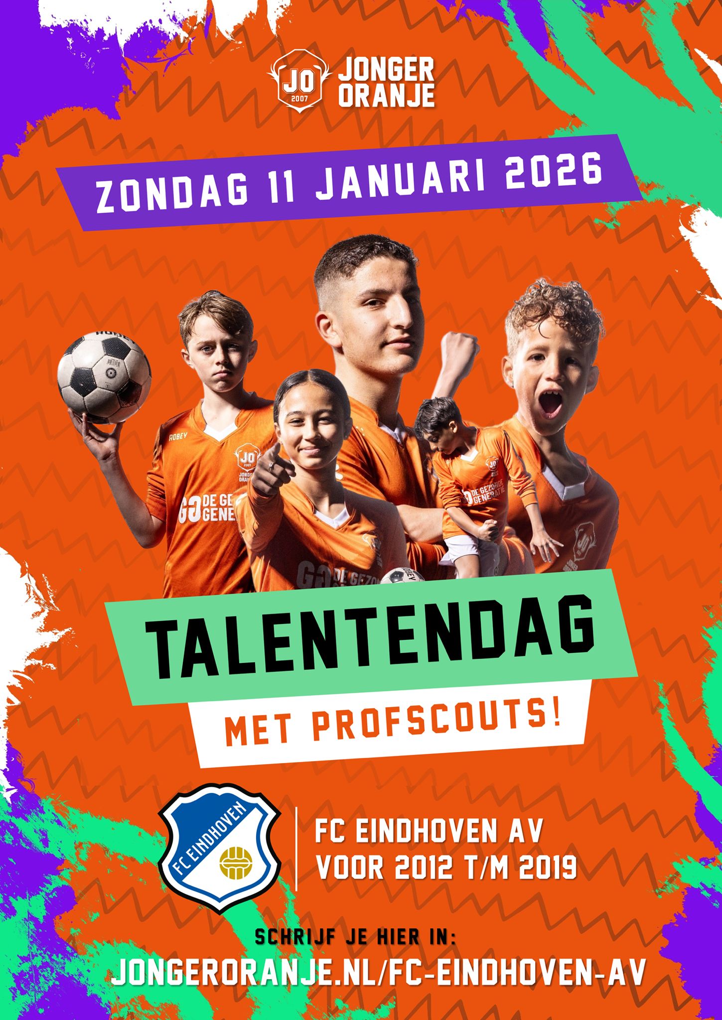 Jonger Oranje komt naar FC Eindhoven AV