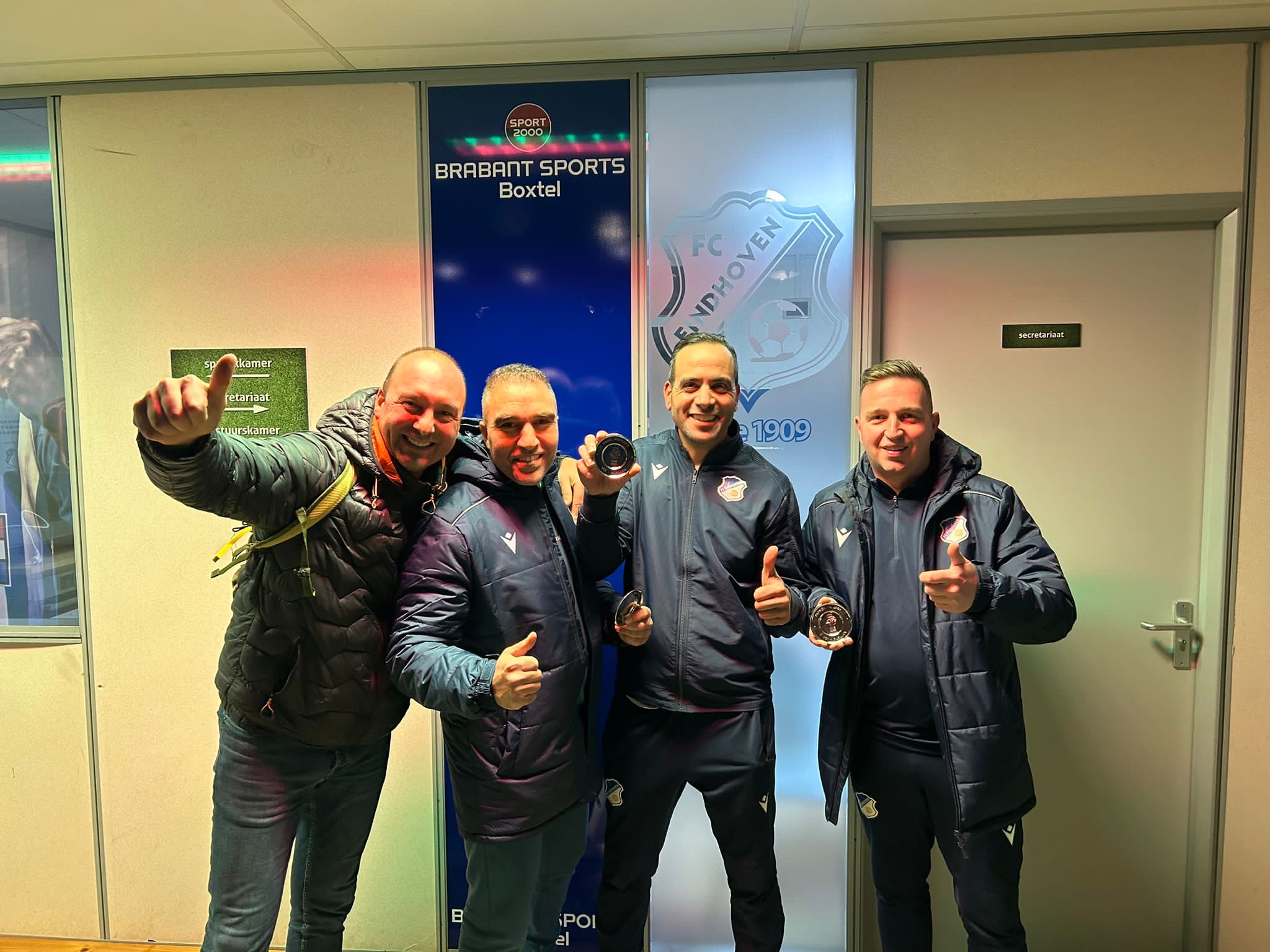Geslaagde trainers